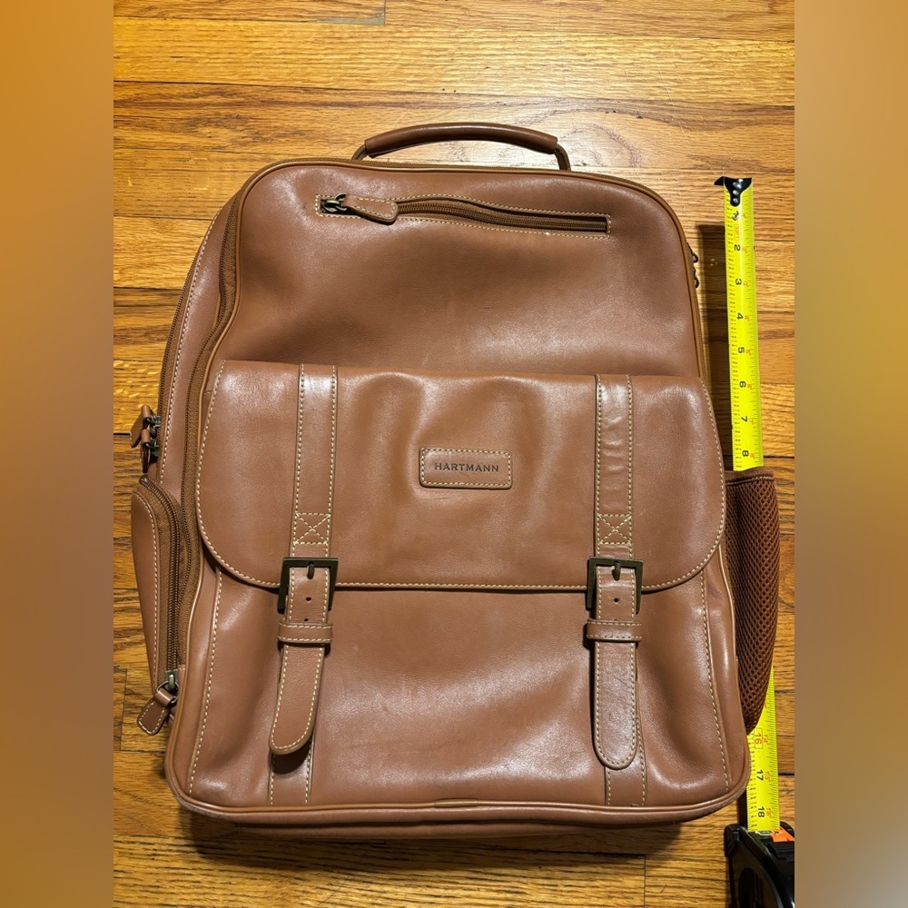 Hartmann Leather 2nd Generation Belting Backpack Vintage and Rare - Picture 13 of 15